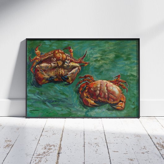 Poster Vincent Van Gogh, deux crabes