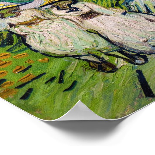 Poster Vincent van Gogh - Escalier à Auvers (Coin)