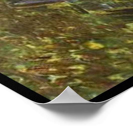 Poster Vincent van Gogh et son chat (Coin)