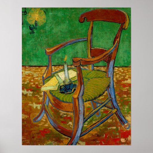 Poster Vincent van Gogh - Fauteuil de Paul Gauguin (Devant)