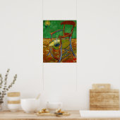 Poster Vincent van Gogh - Fauteuil de Paul Gauguin (Cuisine)