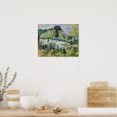 Poster Vincent van Gogh - Ferme à deux chiffres (Cuisine)