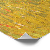 Poster Vincent van Gogh - Ferme en Provence (Coin)