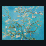 Poster Vincent van Gogh - Fleur d'amandes<br><div class="desc">Almond Blossom / Branches with Almond Blossom - Vincent van Gogh,  Oil on Canvas,  1890</div>