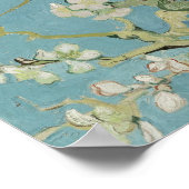 Poster VINCENT VAN GOGH - fleur d'amandes 1980 (Coin)