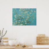 Poster VINCENT VAN GOGH - fleur d'amandes 1980 (Cuisine)