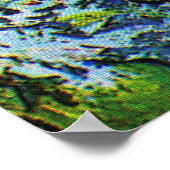 Poster Vincent van Gogh - Fleur de branches de châtaignes (Coin)