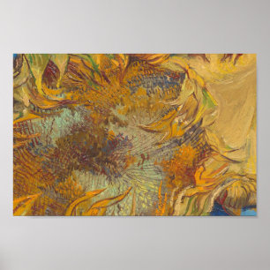 Poster Vincent van Gogh - Fleurs de soleil
