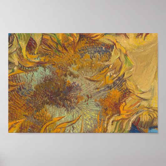 Poster Vincent van Gogh - Fleurs de soleil (Devant)