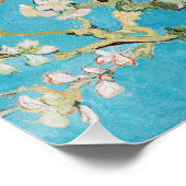 Poster Vincent van Gogh - Floraison des amandiers (Coin)