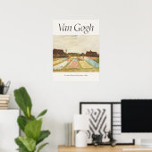 Poster Vincent van Gogh Flower Beds in Holland Art Imprim (Bureau à domicile)