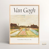 Vincent van Gogh Flower Beds in Holland Art Imprim