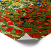 Poster Vincent van Gogh - Flower Garden (Coin)