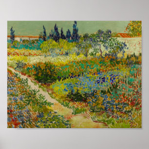 Poster Vincent Van Gogh Garden