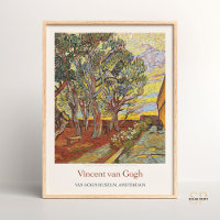 Vincent van Gogh Garden of the Asylum Art Imprimer