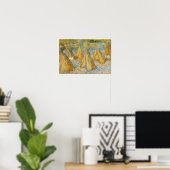Poster Vincent van Gogh - Gerbes de Blé (Bureau à domicile)