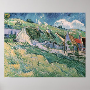 Poster Vincent van Gogh Gîtes à Auvers-sur-Oise