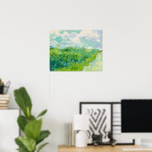 Poster Vincent van Gogh - Green Wheat Field, Auvers (Bureau à domicile)