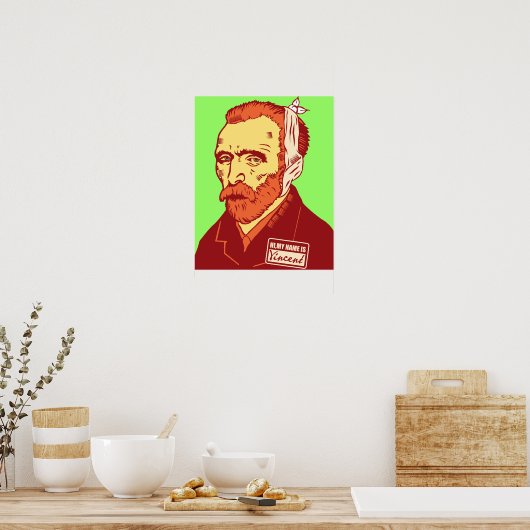 Poster Vincent Van Gogh Imprimer (Cuisine)
