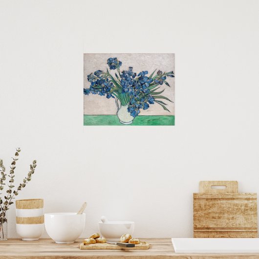 Poster Vincent van Gogh - Irises (Cuisine)