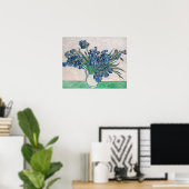 Poster Vincent van Gogh - Irises (Bureau à domicile)