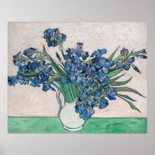 Poster Vincent van Gogh - Irises (Devant)