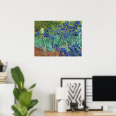 Poster Vincent Van Gogh Irises (Bureau à domicile)