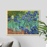 Poster Vincent Van Gogh Irises<br><div class="desc">Poster de peinture nature fleurie d'Irises par Vincent Van Gogh</div>