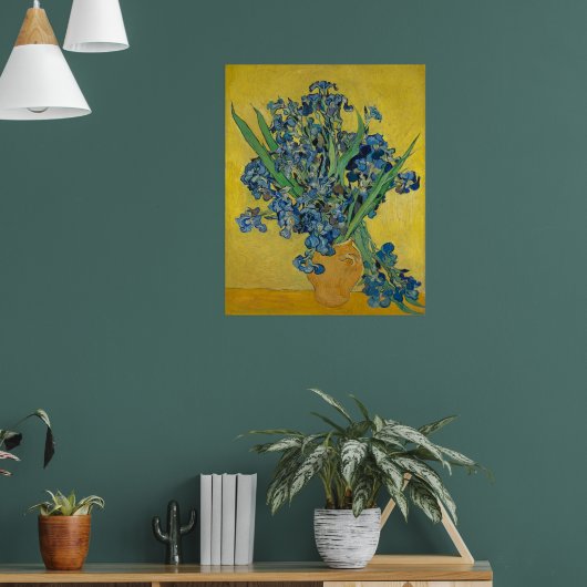 Poster Vincent Van Gogh Irises (Salon 1)