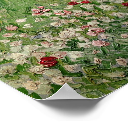 Poster Vincent van Gogh | Jardin de Daubigny, 1890 (Coin)