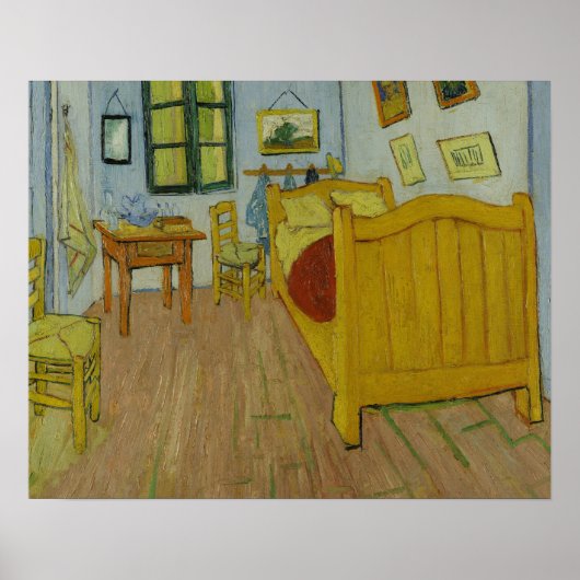 Poster Vincent van Gogh - La chambre (Devant)