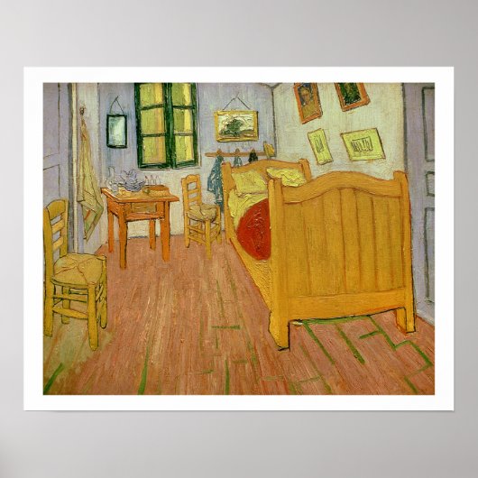 Poster Vincent van Gogh | La Chambre, 1888 (Devant)