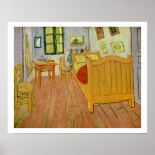 Poster Vincent van Gogh   la chambre à coucher, 1888