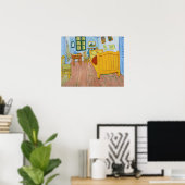 Poster Vincent Van Gogh - La chambre de Vincent à Arles (Bureau à domicile)