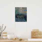 Poster Vincent van Gogh - La cour de la prison (Cuisine)
