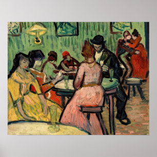 Poster Vincent van Gogh - La Maison de Tolérance
