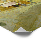 Poster Vincent van Gogh - La maison jaune (Coin)