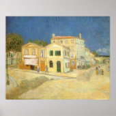 Poster Vincent van Gogh - La Maison Jaune (La Rue) (Devant)