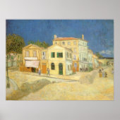 Poster Vincent van Gogh - La Maison Jaune (La Rue) (Devant)