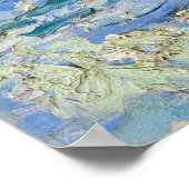 Poster Vincent van Gogh - La mer aux Saintes-Maries (Coin)