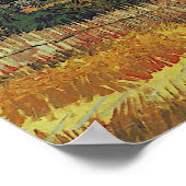 Poster Vincent van Gogh - La moisson (Coin)