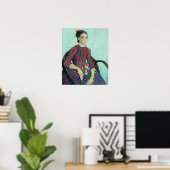 Poster Vincent van Gogh - La Mousme (Bureau à domicile)