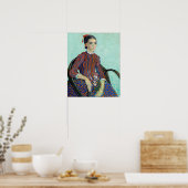 Poster Vincent van Gogh - La Mousme (Cuisine)