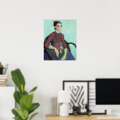 Poster Vincent van Gogh - La Mousmé (Bureau à domicile)