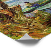 Poster Vincent Van Gogh, La pêche au printemps (Coin)