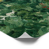 Poster Vincent van Gogh - La plaine d'Auvers (Coin)