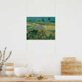 Poster Vincent van Gogh - La plaine d'Auvers (Cuisine)