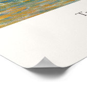 Poster Vincent van Gogh La Seine avec le pont Imprimer (Coin)