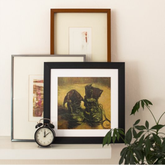 Poster Vincent van Gogh - La vie morte avec une paire de 