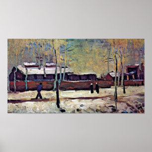 Poster Vincent Van Gogh - La Vieille Gare d'Eindhoven